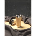 Bambus 450 ml tumbler with bamboo outer - Image 7
