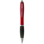 Nash ballpoint pen coloured barrel and black grip - Image 4