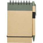 Zuse A7 recycled jotter notepad with pen - Image 17