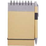 Zuse A7 recycled jotter notepad with pen - Image 20