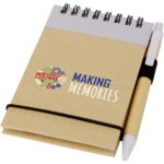 Zuse A7 recycled jotter notepad with pen - Image 19