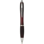 Nash ballpoint pen with coloured barrel and grip - Image 32
