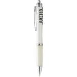 Nash ballpoint pen with coloured barrel and grip - Image 41