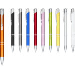 Moneta anodized aluminium click ballpoint pen - Image 4