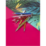Moneta anodized aluminium click ballpoint pen - Image 5