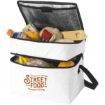 Oslo 2-zippered compartments cooler bag - Image 2