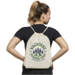 Oregon 100 g/m² cotton drawstring backpack - Image 6