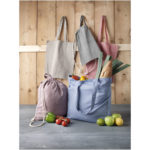 Pheebs 210 g/m² recycled drawstring backpack - Image 15