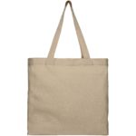Pheebs 210 g/m² recycled gusset tote bag - Image 3