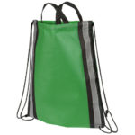 Reflective non-woven drawstring backpack - Image 9