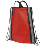 Reflective non-woven drawstring backpack - Image 13