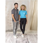 Beryl short sleeve men's GOTS organic GRS recycled polo - Image 6
