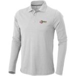 Oakville long sleeve men's polo - Image 20