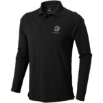 Oakville long sleeve men's polo - Image 28