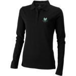 Oakville long sleeve women's polo - Image 27