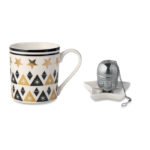 Mug, mini plate, filter in box | UNIQUE