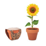 Terracotta pot &apos;sunflower&apos; | SUNFLOWER