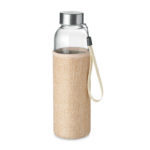 Glass bottle in pouch 500ml | UTAH TOUCH