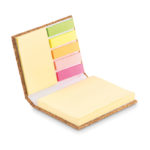 Cork sticky note memo pad | VISIONCORK