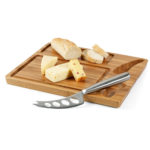 MALVIA. Bamboo cheese board with knife | Kitchen Boards