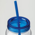 STRAW. Cup with straw 550 ml | Mugs - Image 5