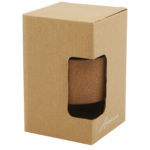 Lidan 360 ml borosilicate glass tumbler with cork grip and silicone lid | Travel mugs - Image 5