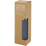 Hulan 540 ml copper vacuum insulated stainless steel bottle with bamboo lid | Insulated bottles - Image 15