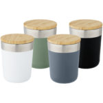 Lagan 300 ml copper vacuum insulated stainless steel tumbler with bamboo lid | Insulated mugs - Image 38