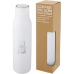 Marka 600 ml copper vacuum insulated bottle with metal loop | Insulated bottles - Image 3