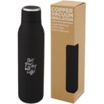 Marka 600 ml copper vacuum insulated bottle with metal loop | Insulated bottles - Image 12