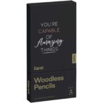 Karst® 5-pack 2B woodless graphite pencils | Pencils - Image 3