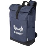Hoss 15.6" roll-up laptop backpack 12L | Laptop Backpacks - Image 2
