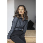Cuprite long sleeve women's GOTS organic shirt - Image 13