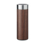 Double wall wooden flask 400ml | BATUMI OAK - Image 2
