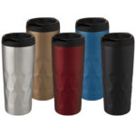 Prism 450 ml copper vacuum insulated tumbler | Insulated mugs - Image 10