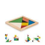 Tangram puzzle in wood | TANGRAM