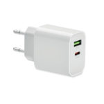 18W 2 port USB charger EU plug | PORT