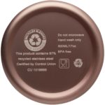 Vasa 500 ml RCS certified recycled stainless steel copper vacuum insulated bottle | Insulated bottles - Image 19