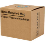 Bjorn 360 ml RCS certified recycled stainless steel mug with copper vacuum insulation | Insulated mugs - Image 3