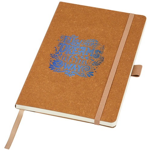 10781006_HS_Y1 Kilau recycled leather notebook | Soft cover notebooks - Image 2