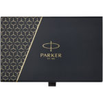 Parker IM achromatic ballpoint and rollerball pen set with gift box | Gift sets - Image 3