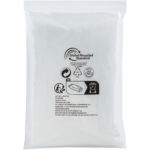 Mayan recycled plastic disposable rain poncho with storage pouch | Rain Ponchos - Image 3
