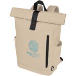 Byron 15.6" GRS RPET roll-top backpack 18L | Backpacks - Image 2