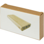 Tulda 10.000 mAh bamboo power bank | Powerbanks - Image 3