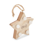 Wooden weed star with lights | LALIE - Image 5