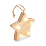 Wooden weed star with lights | LALIE - Image 3
