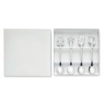 Set of 4 Christmas tea spoon | CHIP SET - Image 2