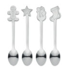 Set of 4 Christmas tea spoon | CHIP SET - Image 3
