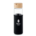 Glass bottle bamboo lid 600ml | TINAROO - Image 5
