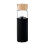 Glass bottle bamboo lid 600ml | TINAROO - Image 3